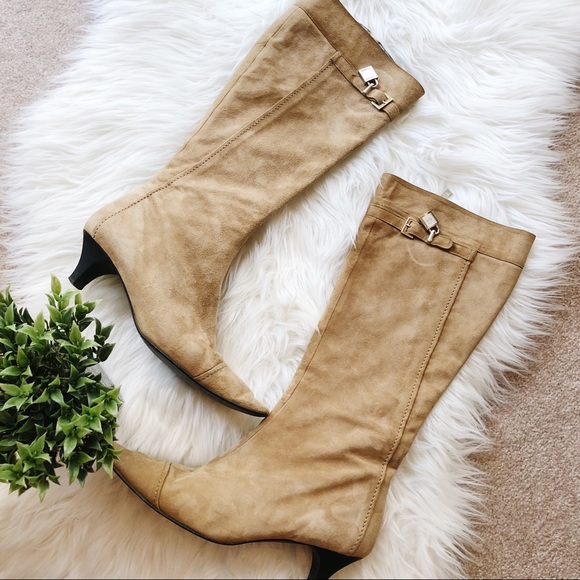 Adrienne Vittadini Shoes - Adrienne Vittadini Beige Boots